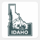Search for map of idaho stickers Gem state