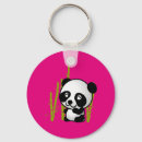 Search for black and white bear key rings Panda