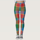 Search for red and green plaid leggings Yellow
