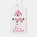 Search for snowman gift tags White