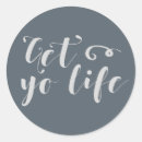 Search for getting stickers Typography