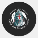 Search for knights templar stickers Mediaeval