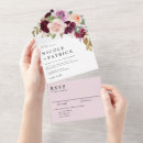 Search for peach flower wedding invitations Floral