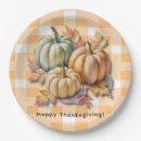 Search for tartan plaid plates Happy thanksgiving