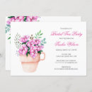 Search for teacup bridal shower invitations Retro