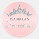 Search for quinceanera invitations stickers Pink
