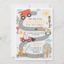 Search for baby under construction invitations Boy