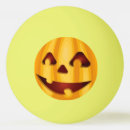 Search for halloween pumpkin ping pong balls Face
