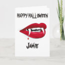 Search for bloody halloween cards Fangs