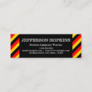 Search for language teacher business cards German language expert