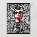 Search for tangle postcards Black
