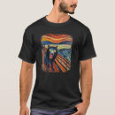 Search for the scream edvard munch tshirts Funny