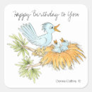 Search for happy bird stickers Blue