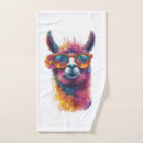 Search for alpaca bath towels Illustration
