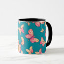 Search for pink butterfly mugs Flowers