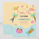 Search for vacation birthday invitations Pool
