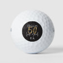 Search for 50th birthday golf balls Elegant