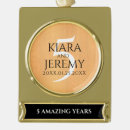 Search for 5th wedding anniversary christmas tree decorations Elegant