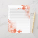 Search for watercolor stationery paper Minimalist