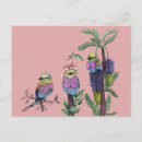 Search for bird postcards Pink