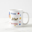 Search for 21st birthday mugs Red