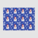 Search for snowman tissue paper Pattern