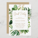 Search for greenery graduation invitations Botanical
