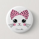Search for cat face badges Kitten