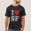 Search for i love san francisco tshirts Heart