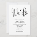 Search for we do wedding invitations Modern