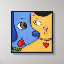 Search for dog canvas prints Animal lovers