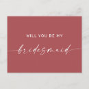 Search for bridemaid postcards Bridesmaid