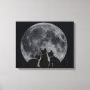 Search for full moon canvas prints Animal