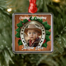 Search for horseshoe christmas tree decorations Cowboy