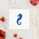 Search for seahorse napkins Nautical