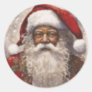 Search for black santa claus stickers Red