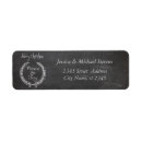 Search for chalkboard template return address labels Wreath