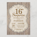 Search for rustic sweet 16 invitations Birthday party