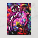 Search for black and white pink postcards Whimsical