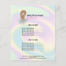 Search for manicures flyers Cosmetics