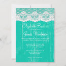 Search for rustic turquoise wedding invitations Vintage