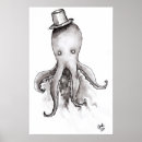 Search for octopus posters Black and white
