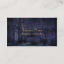 Search for mystery business cards Forest