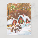 Search for vintage winter scene christmas cards Forest