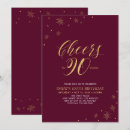 Search for cheer birthday invitations Typography