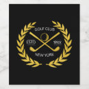 Search for golf labels Golfer