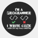 Search for programmer humour stickers Coding