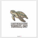 Search for funny tortoise stickers Ocean