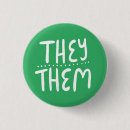 Search for they them their pronouns badges Lgbtq