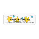 Search for party lights return address labels Watercolor